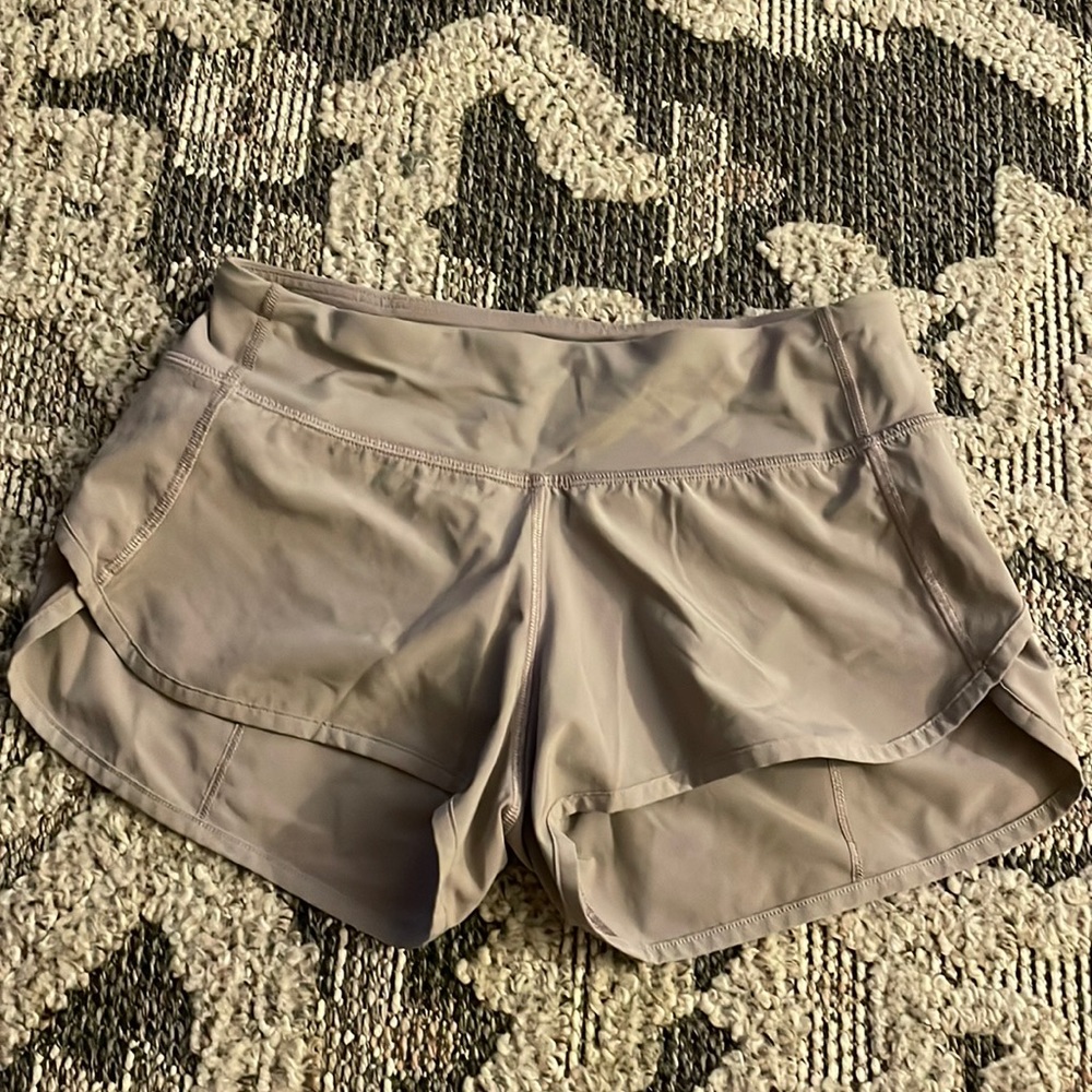 Lululemon speed shorts